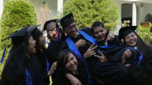 Celebrating graduation