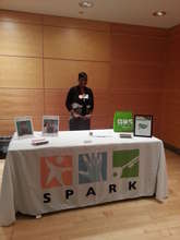Spark representative at the Summit.