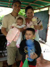 Allan's Family in Santa Juana
