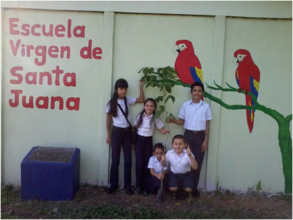 Santa Juanas School Mural