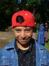 Project participant at home in Guatemala