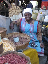 Surplus harvest to sell at the market