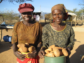 The rural market is an outlet after family needs are met