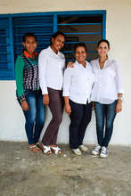 The lovely ladies of Hernan Echavarria Foundation!