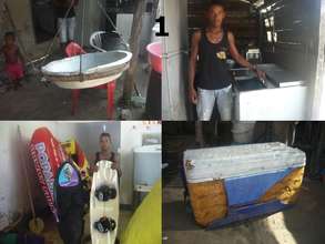 Seafood sales and water sports business supported