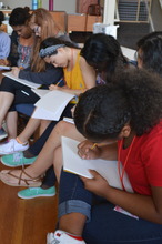 Y-WE Create Fashion Camp: Sketch time!