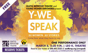 Join Us for Y-WE Speak March 8th