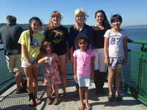 Girls traveling to whidbey