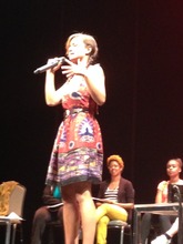 Singing an Original Song at the Rep