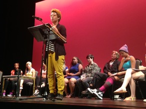 Hedgebrook Writer Shontina Performing