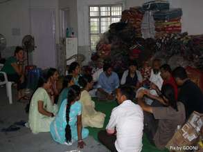 Team meeting in progress!