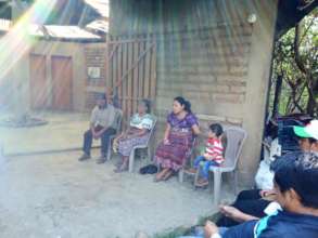 Group members at a recent technical training