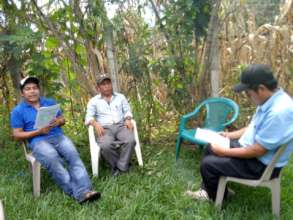 Group members at a recent meeting