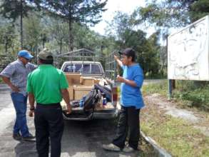 Group members with the last delivery of materials