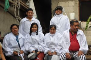 Santiago beekeepers in January 2020