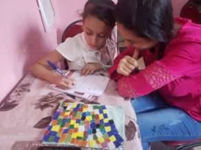 Valuable Girls Learn to Have Fun Doing Homework