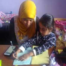 VGP Big & Little Sisters in a mentoring session