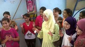 Christian and Muslim Girls in Sohag