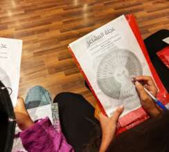 Big Sisters practice to use the feelings wheel