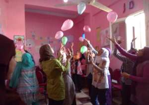 Some of the activities bringing the girls together