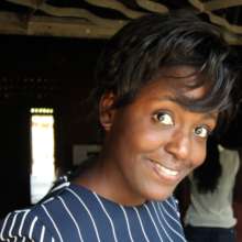 Vanessa works with girl refugees in Uganda