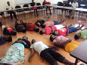 The girls working on inner transformation