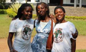 Three of our 2015 Young Women's Academy Graduates