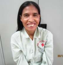 Mrs. Mac post-surgery: very happy and healthy!