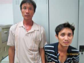 Tho and Binh after surgery