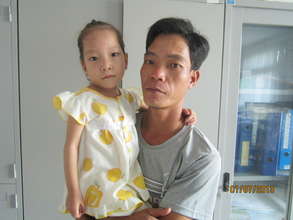 Trinh and her dad are happier than they appear!