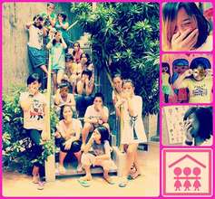 TSL girls during the day of photo shoot for PFAC