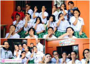 TSL girls ready for shool