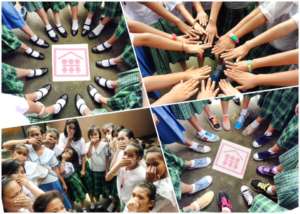 The girls of TSL gear up for learning in 'school'