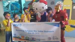 Outreach activity for the girls of Tahanan