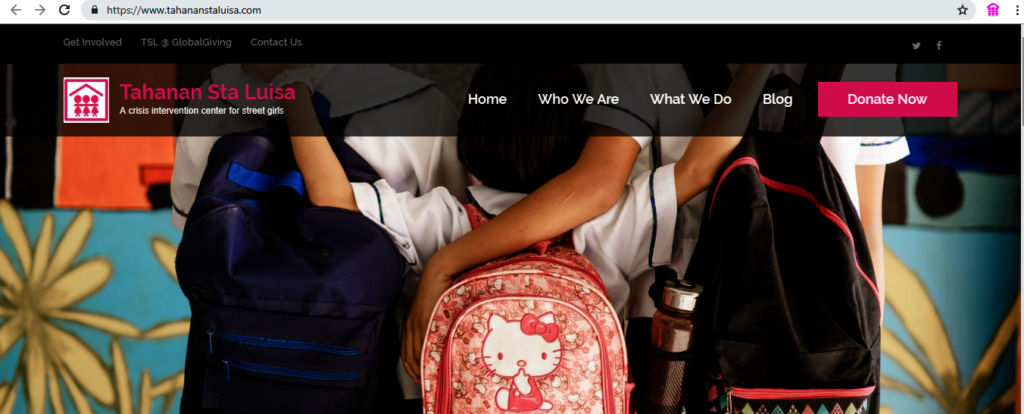 Tahanan's new website up and running
