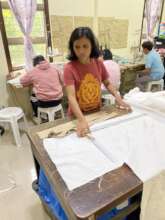 Learning to cut patterns for sewing