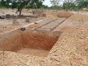 Hole for the toilets