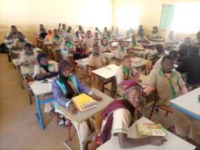 Students in class