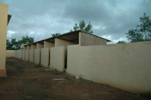 Completion of the showers and toilets