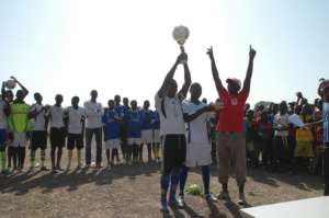 lifting the cup