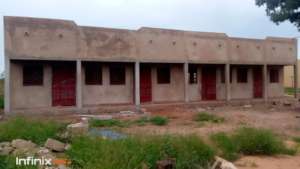 dormitory under construction