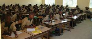 Students in class