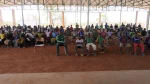 Meeting with the students