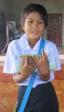 Your gift helped Buonlong get back in school.