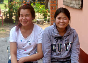 Khantin's friend Duangmany warned her about danger