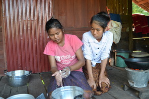With your support, Leh is teaching her friends too