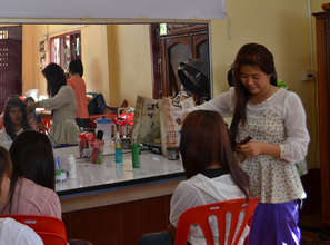 Khantin hopes to open a hair salon one day.