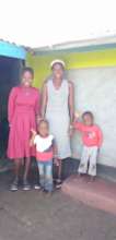 Nelly and Mary at our Safe House