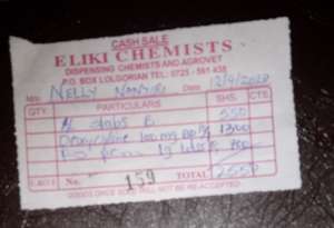 receipts for due diligence/transparency