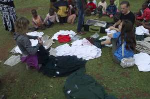 clothing distribution